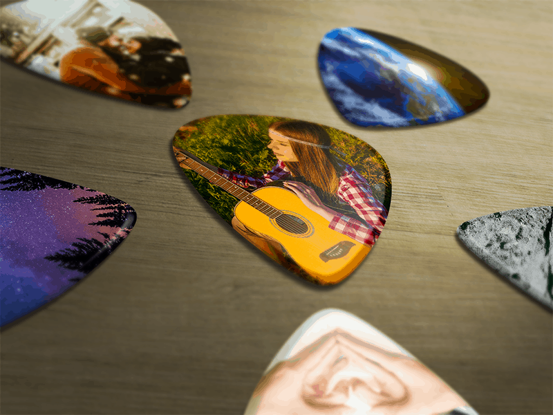 Custom Guitar Pick - Available from 6 picks